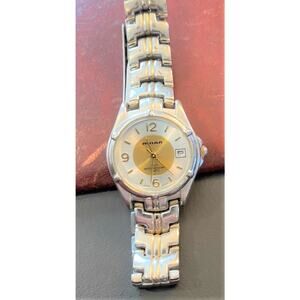 Women's 25mm Silver Tone Milan Watch, Date Window, Water Resistant
